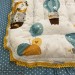 Baby Bed or Playmat Reducer Animals in Balloon - Handmade
