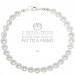 Swarovski Pearls Bracelet Chiara White Bride Line - Handmade