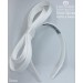 Serena White Silk Bridal Line Headband - Handmade - HandMade