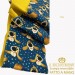 Mustard dog baby reversible scarf - Handmade