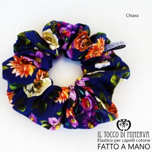 Chiara cotton hair elastic - Handmade