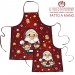 Christmas Apron for adults and children - Handmade