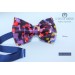 Man Witness silk bow tie high fashion fabric - Handmade