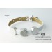 Unisex bracelet in white leather with Bergamo modular charms - Handmade - Handmade