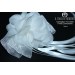  Silk hair clip for First Communion Ceremony Made by hand Selena
