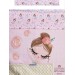  Ballerina Cotton Bed Sheet with Pillowcase - Handmade