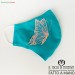Washable anti-dust mask form two will be all right tiffany butterfly