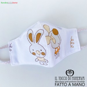  Form 2 anti-dust washable mask will be fine dog rabbit six seven years
