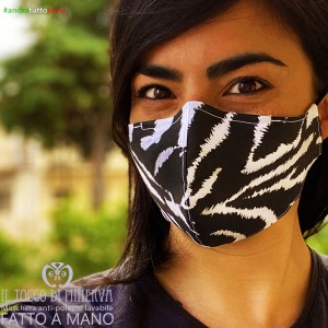Mask form 2 washable anti-dust pocket will be all well striped