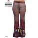 Ariana trousers in natural bamboo fiber - Handmade