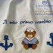 First Change Newborn Cotton Baby Bag with Sailor Bear 50x35 - Handmade