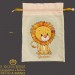 Lion Cotton Baby First Changing Bag - Handmade